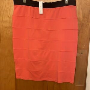 NWT Peach Colored Skirt, Size 3X